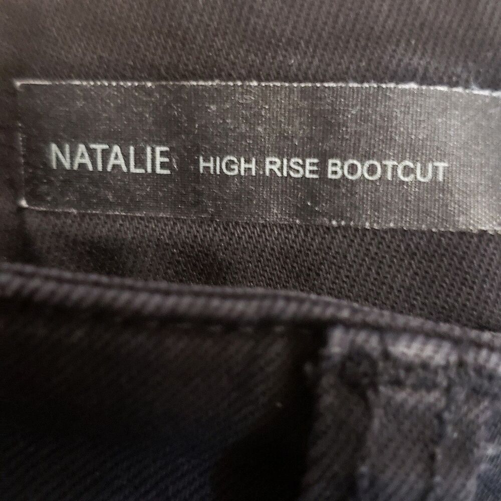 Kut from the Kloth Jeans Natalie High Rise Bootcut Sz. 6 Womens Black Denim - Picture 9 of 14